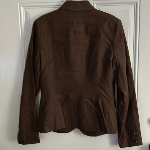 Merona Brown Linen Suit - Picture 4 of 8